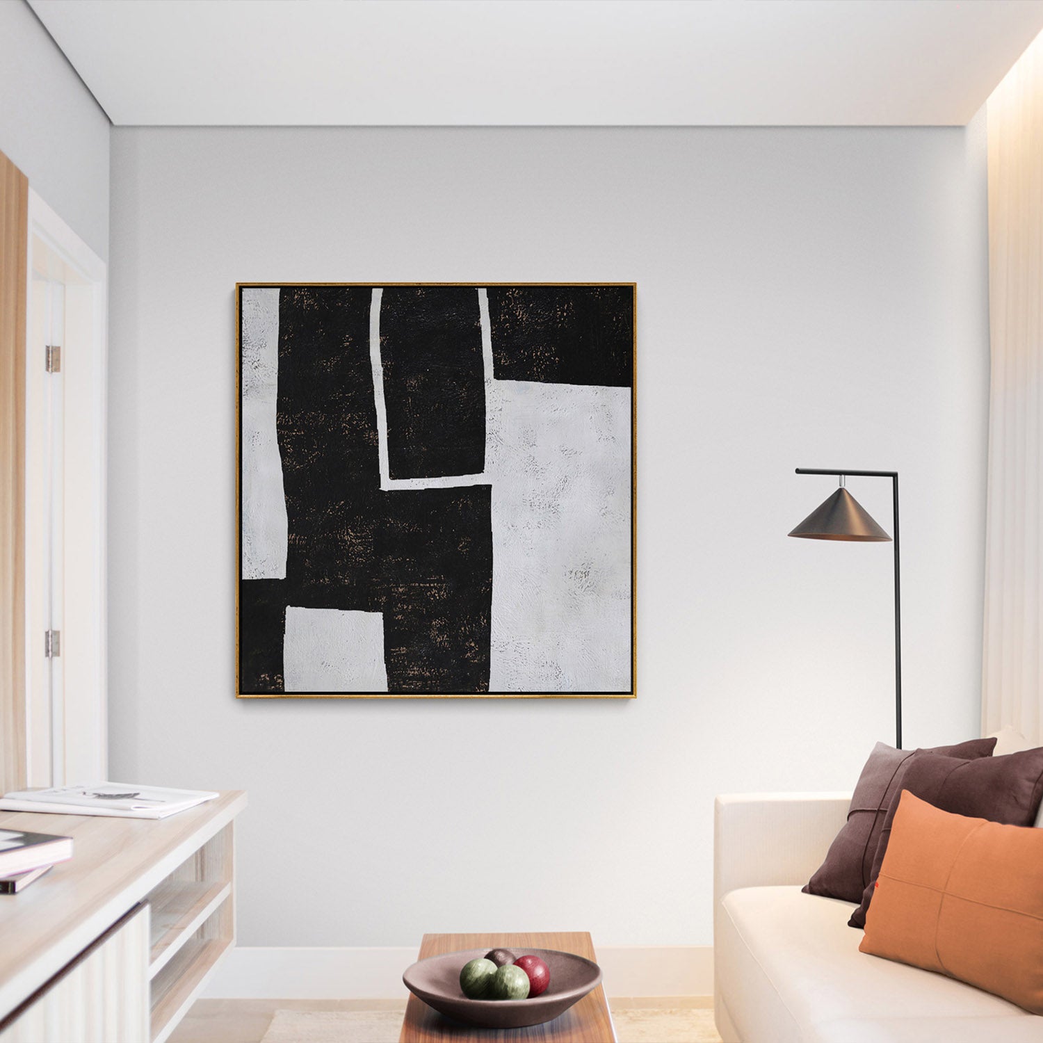 Minimalist Geometric Painting H107S