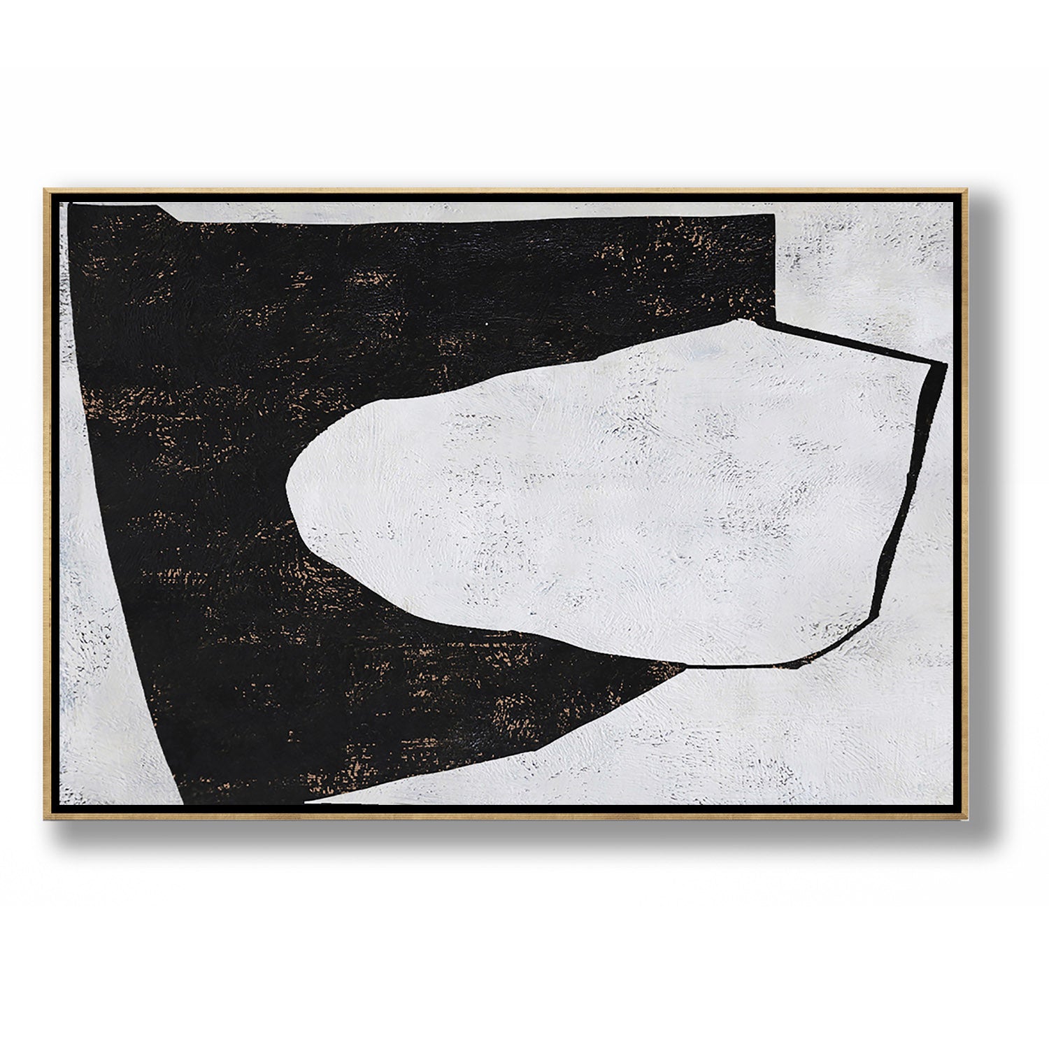 Horizontal Minimalist Abstract Painting H201H