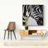 Minimalist Abstract Zebra painting H252S