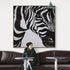 Minimalist Abstract Zebra painting H252S