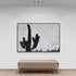 Horizontal Minimalist Cactus Painting H259H