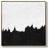 Minimal Black and White Painting MN144A