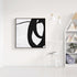 Minimal Black and White Painting MN155A
