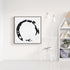 Minimal Black and White Painting MN19A