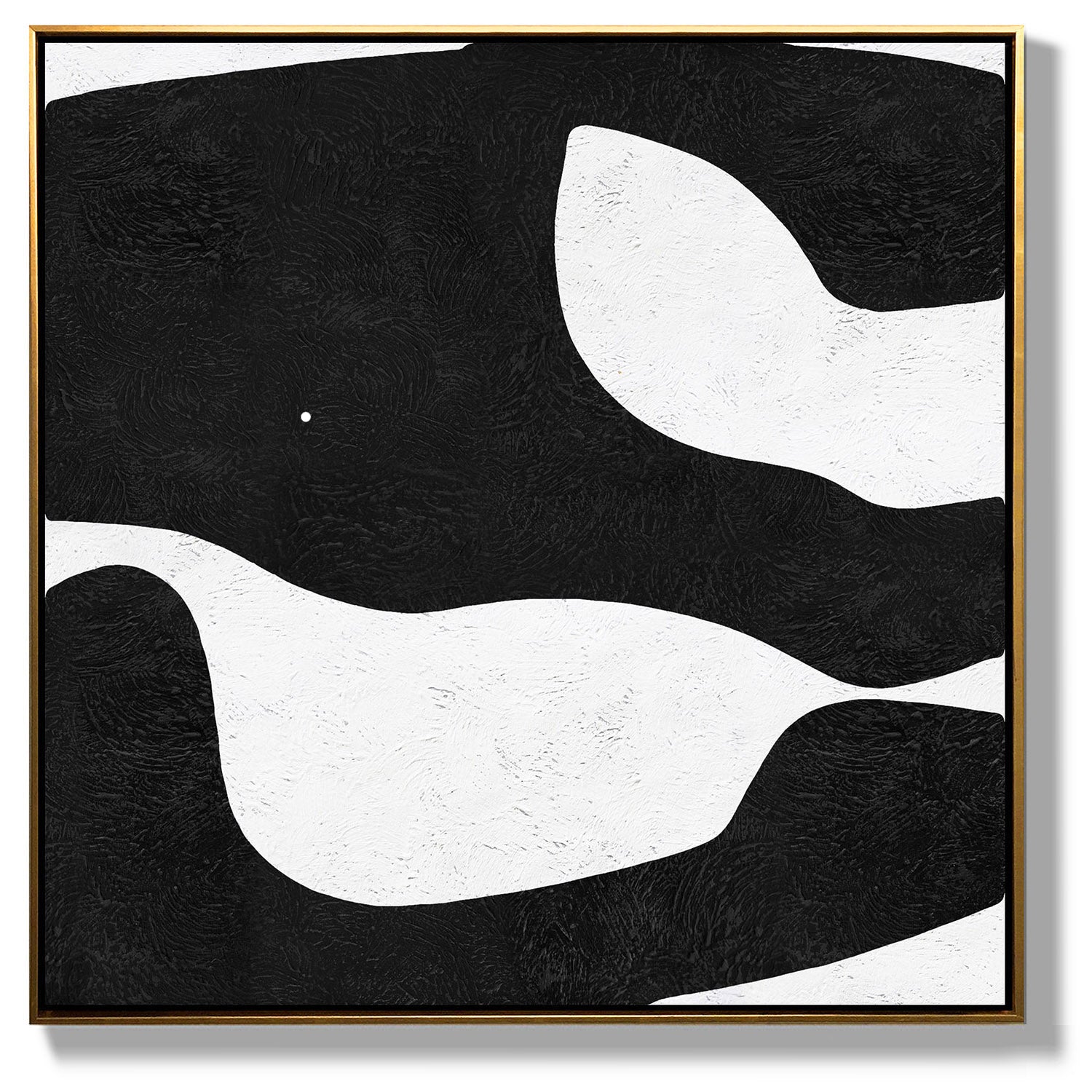 Minimal Black and White Painting MN24A