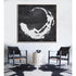 Minimal Black and White Painting #MN50A-Minimal Art-CZ Art Design(Celine Ziang Art)